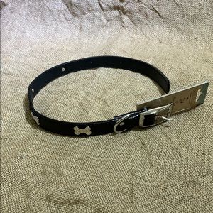 House of Barker large black dog collar brand new